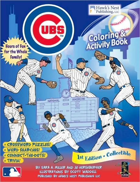 Cubs Coloring and Activity Book