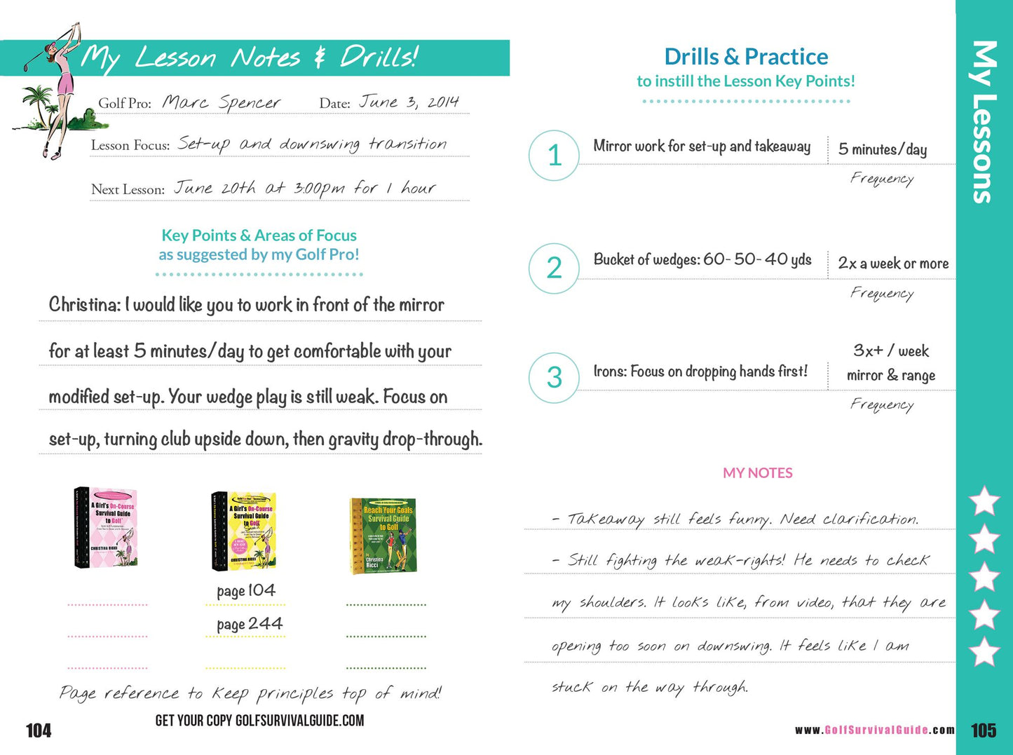 Ultimate On-Course Journal for Golf