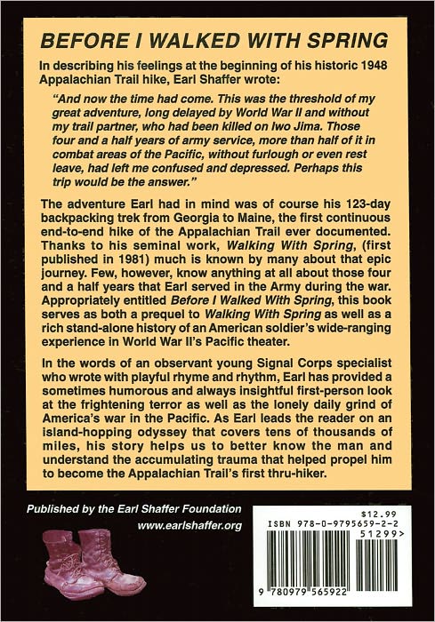 Before I Walked With Spring: The Doughboy Odyssey and Other Poems of World War II