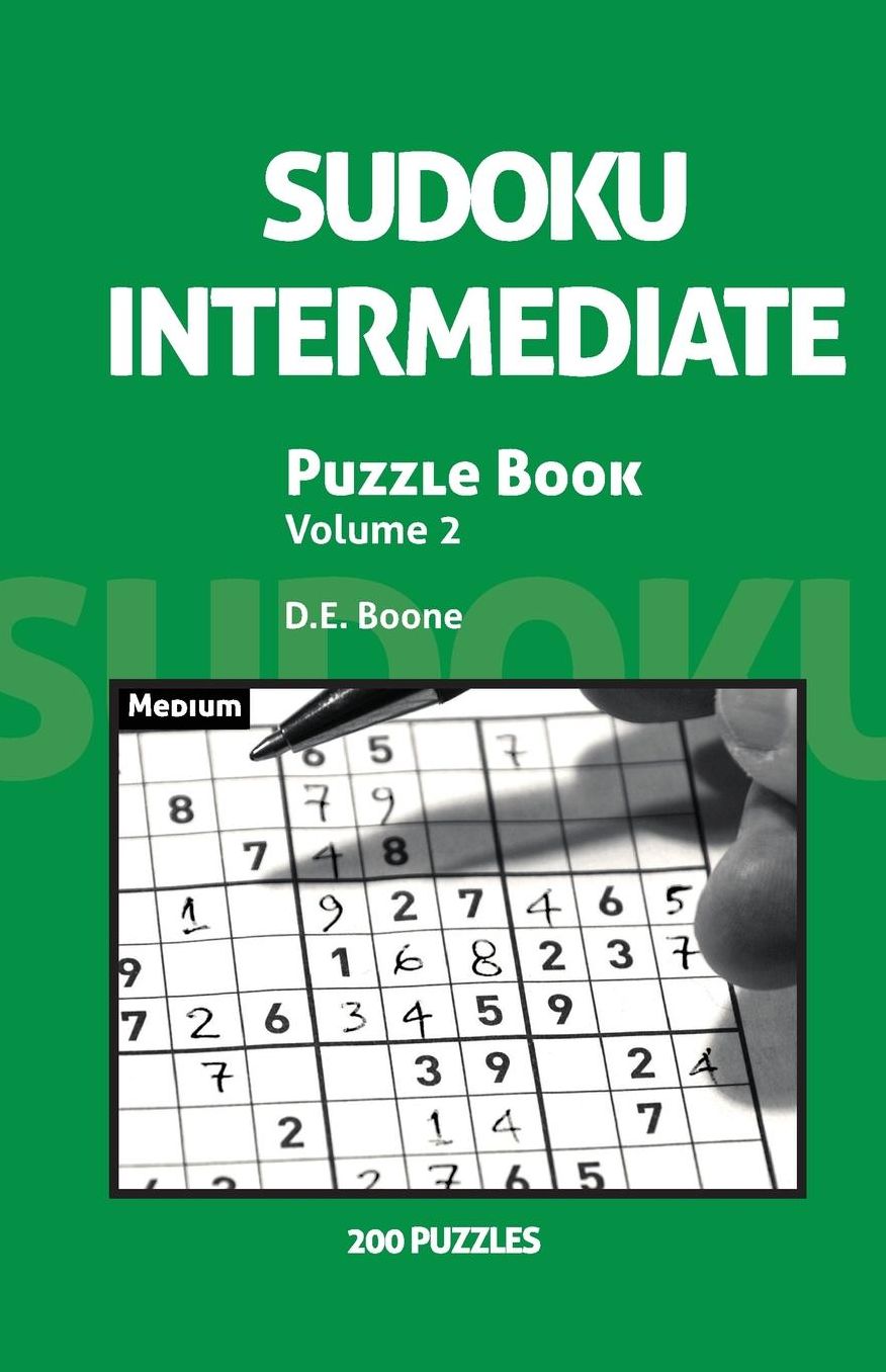 Sudoku Intermediate: Sudoku Puzzle Book