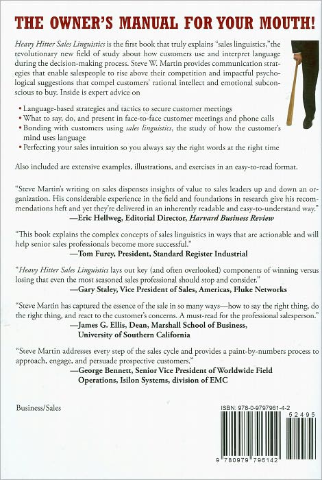 Heavy Hitter Sales Linguistics: 101 Advanced Sales Calls Strategies for Senior Salespeople