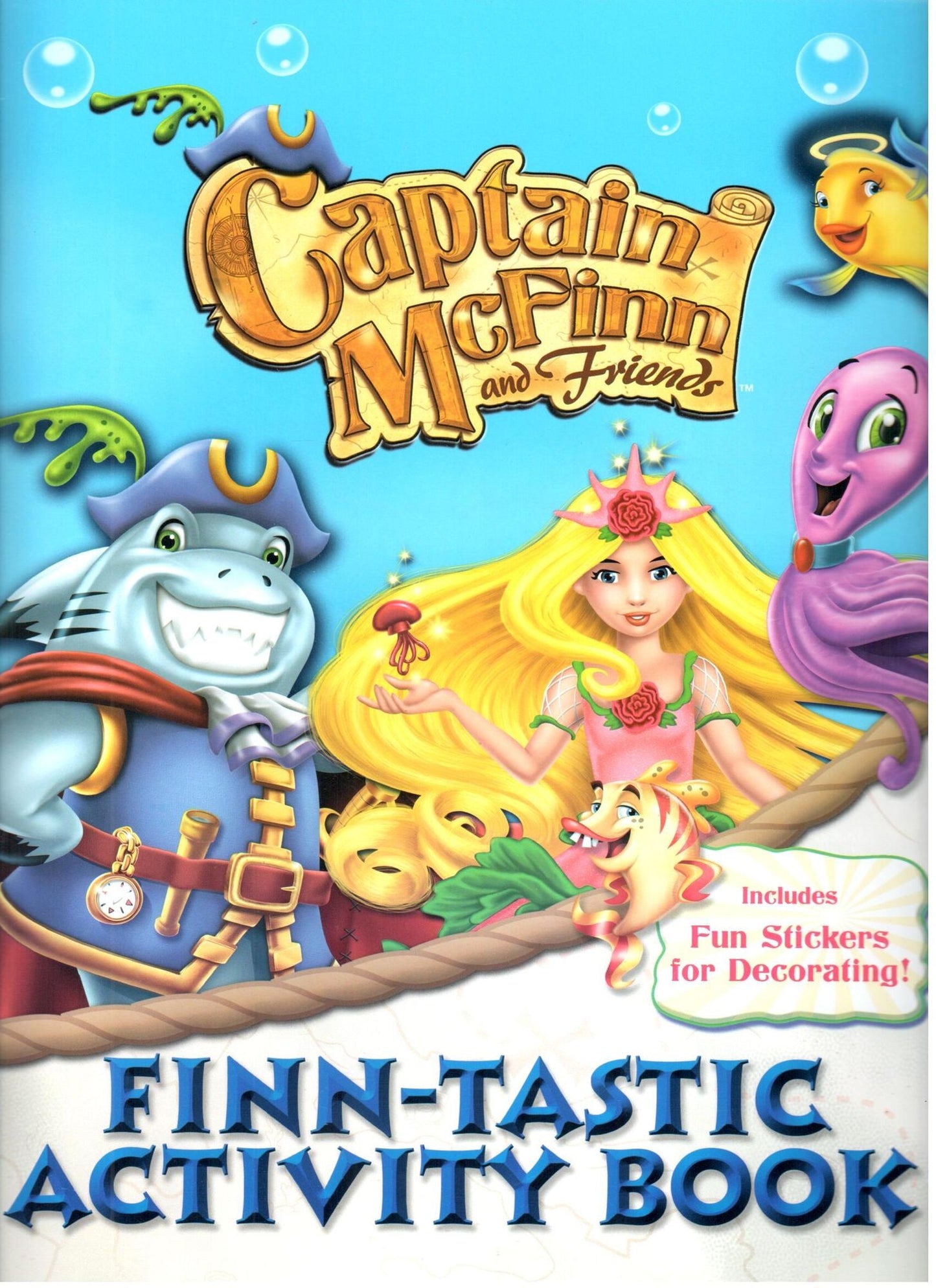 Captain Mcfinn and Friends Finn-Tastic Activity Book