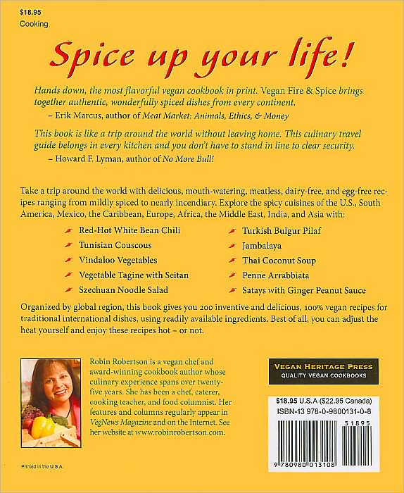 Vegan Fire & Spice: 200 Sultry and Savory Global Recipes