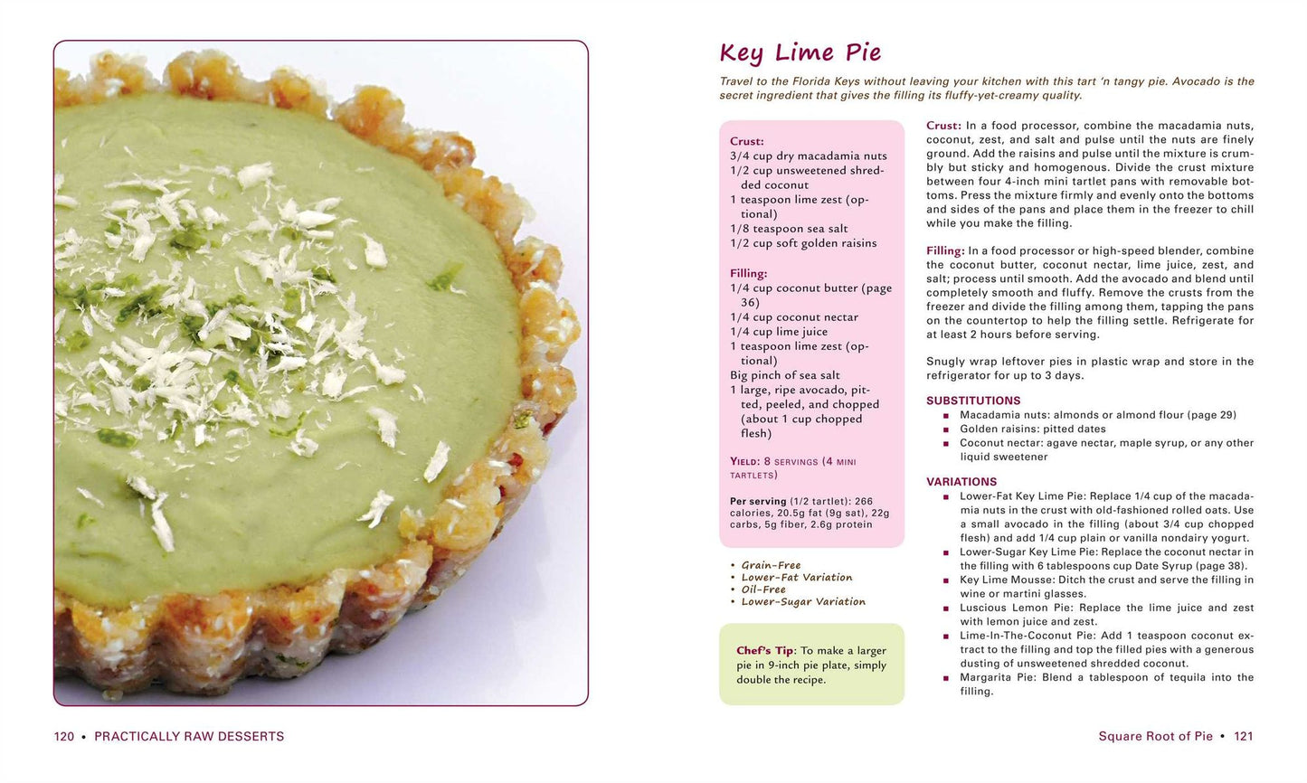 Practically Raw Desserts: Flexible Recipes for All-Natural Sweets and Treats