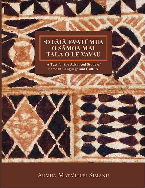 'O Faia Fa'Atumua O Samoa Mai Tala O Le Vavau