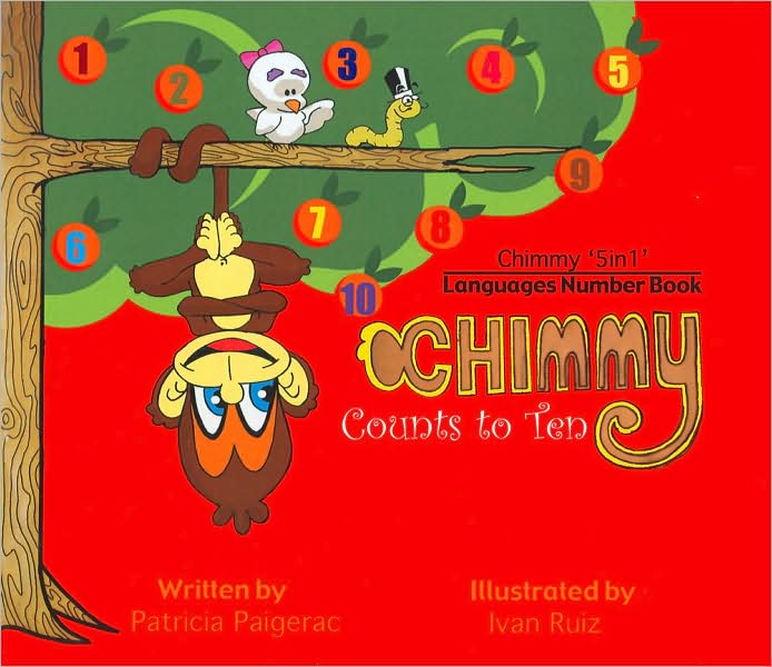Chimmy Counts to Ten: Chimmy 5-in-1 Languages Number Book