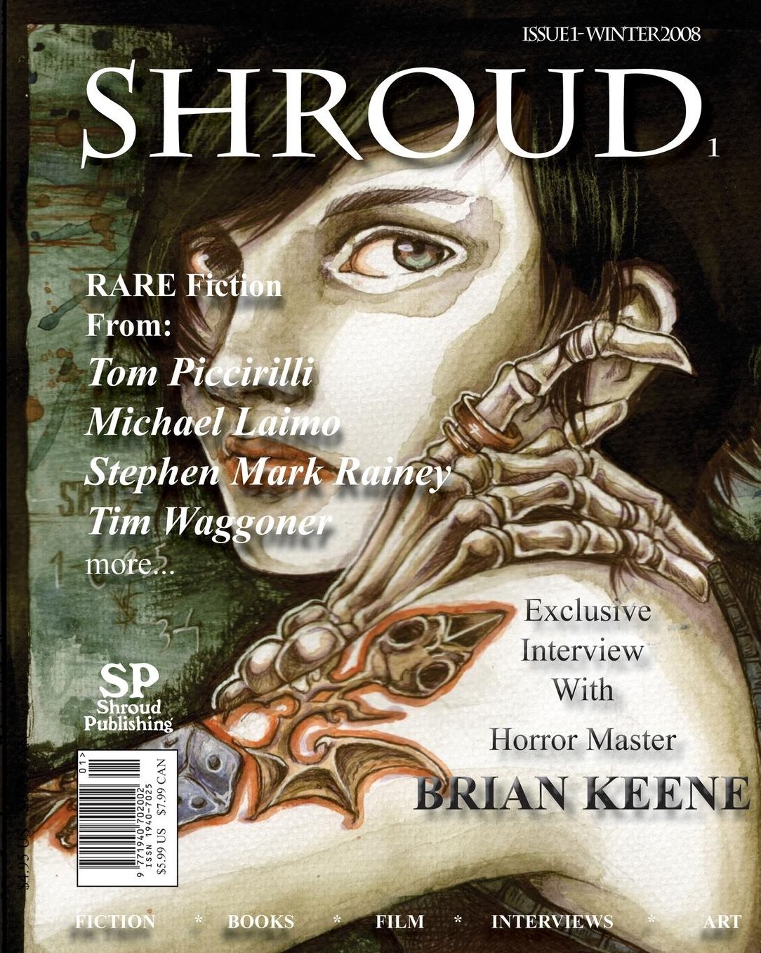 Shroud 1: The Journal Of Dark Fiction And Art