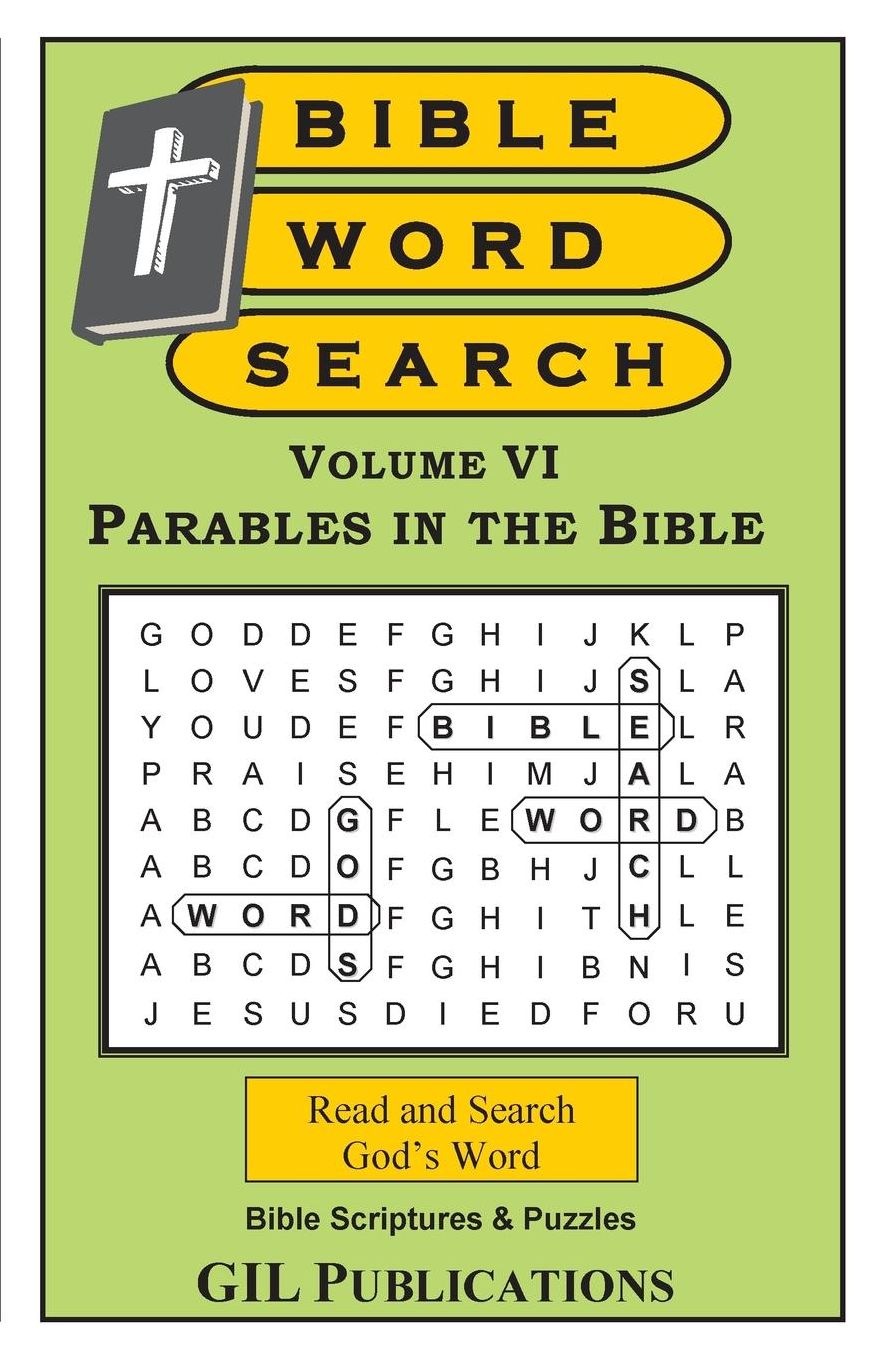 Bible Word Search, Volume VI: Parables in the Bible