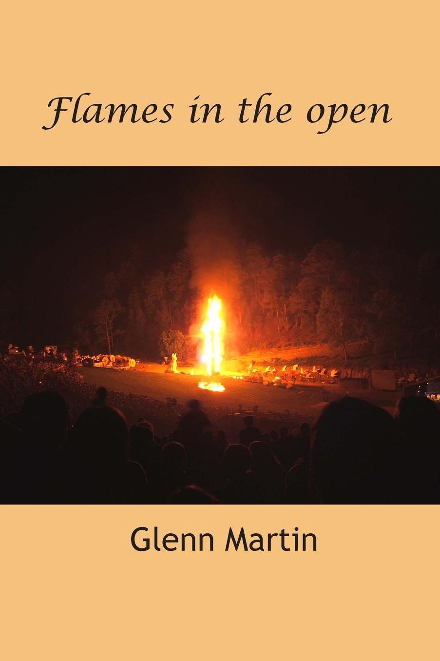 Flames in the open