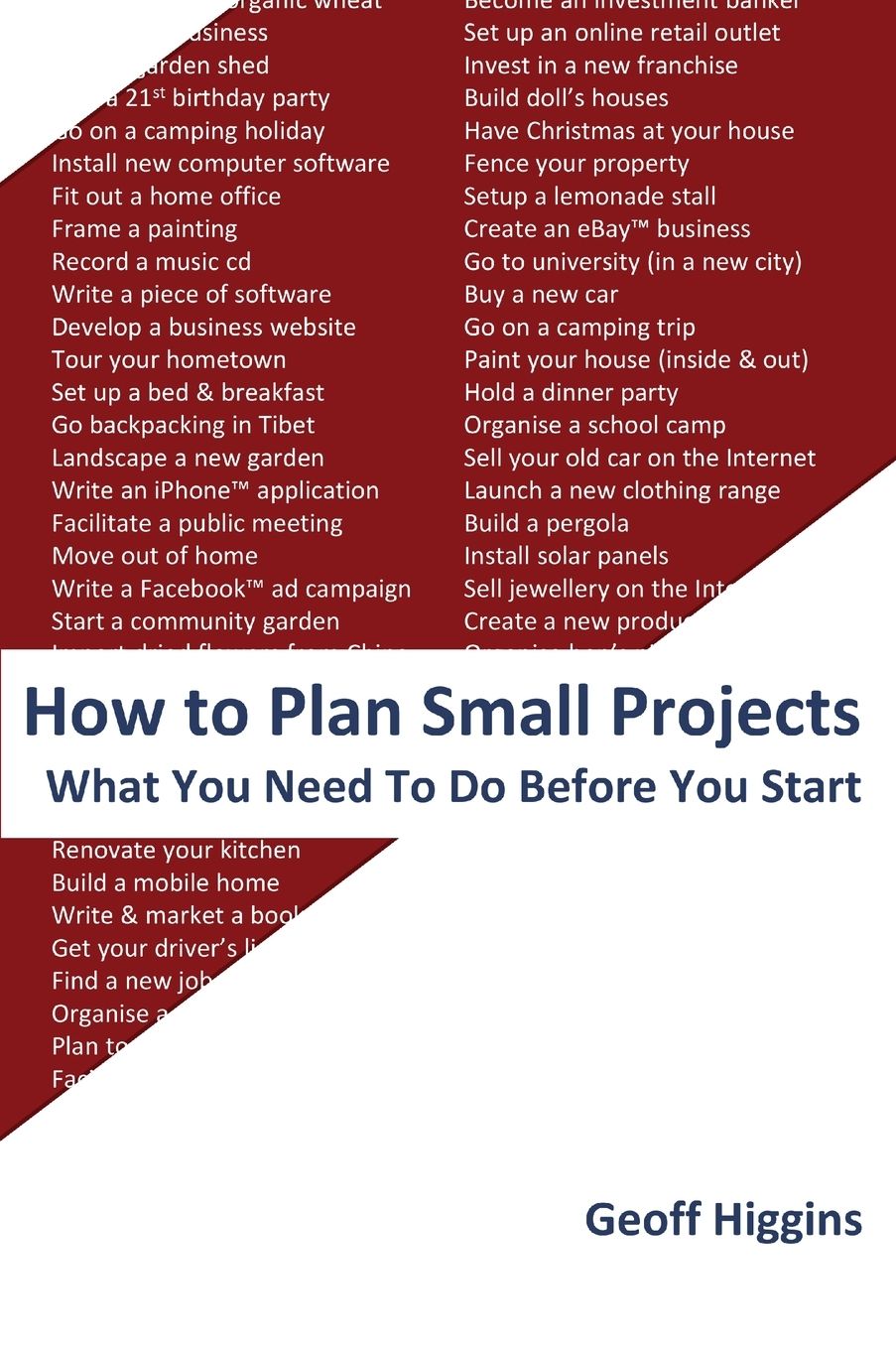 How To Plan Small Projects