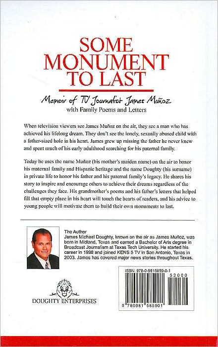 Some Monument to Last: Memoir of TV Journalist James Munoz