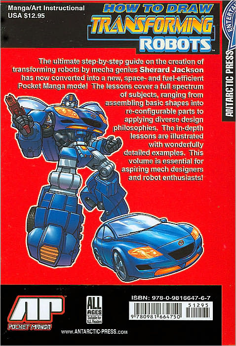 How to Draw Transforming Robots Pocket Manga, Volume 1