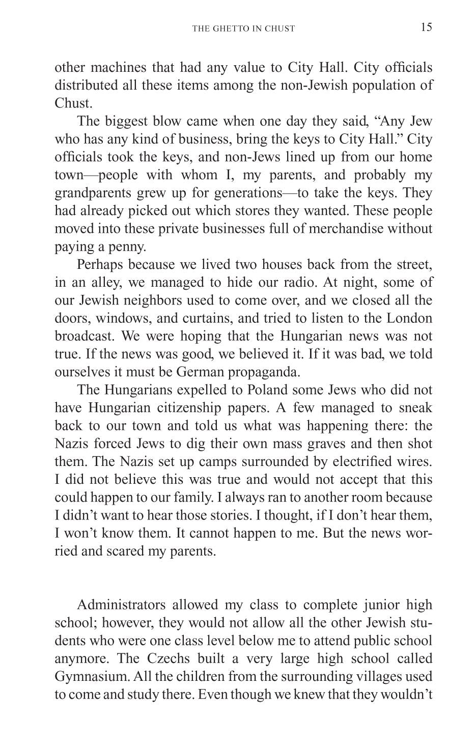 March to Freedom: A Memoir of the Holocaust