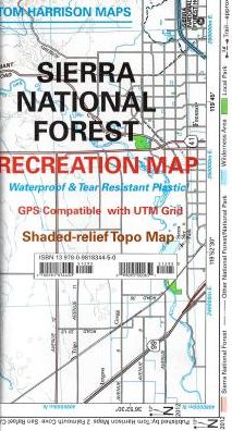 Sierra National Forest Recreation Map