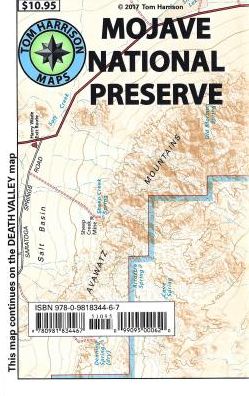 Mojave National Preserve Recreation Map