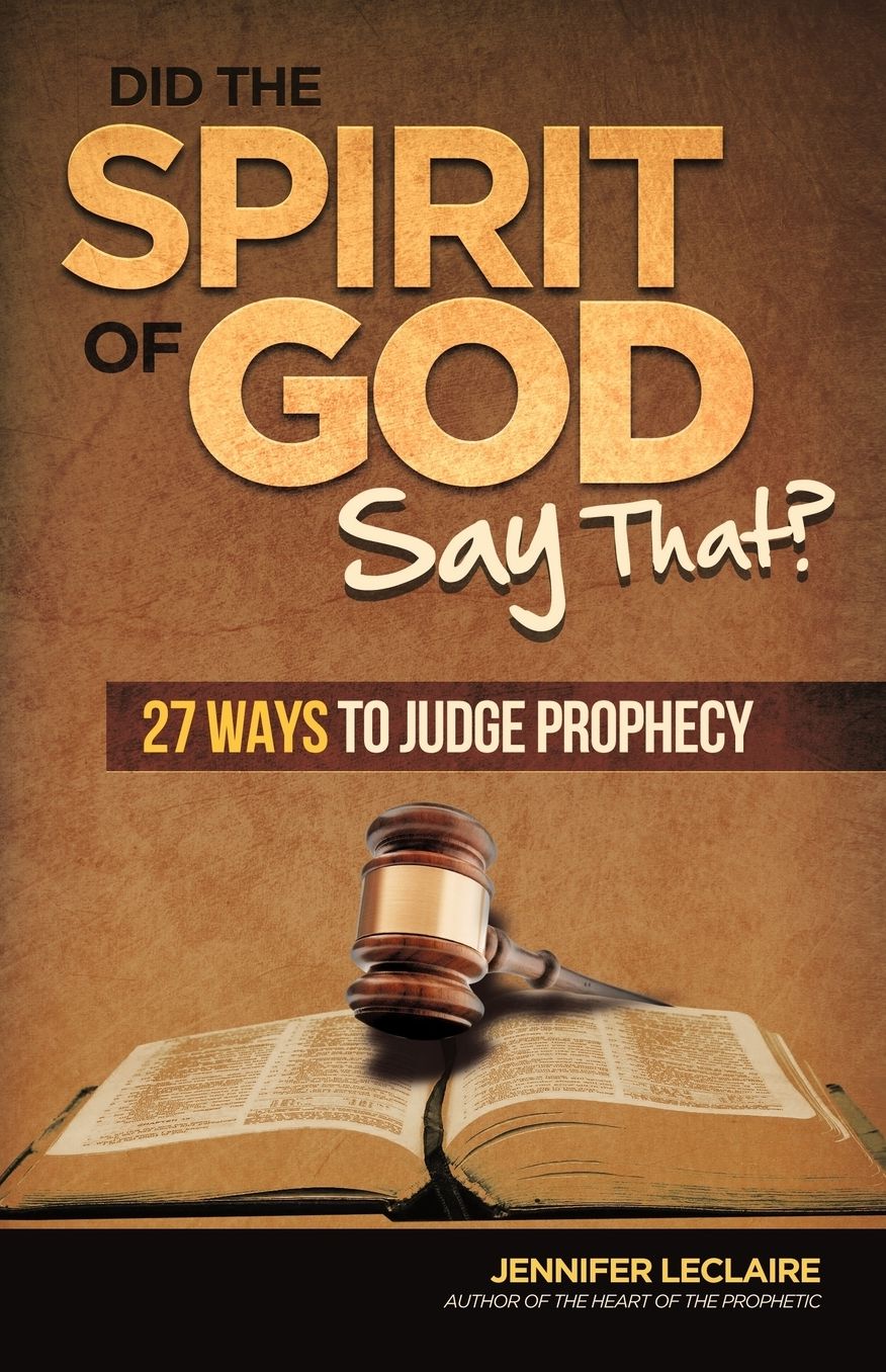 Did The Spirit Of God Say That?