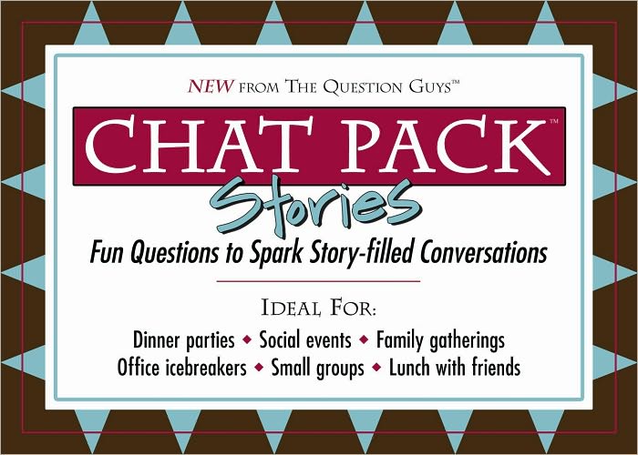Chat Pack: Stories: Fun Questions to Spark Story-Filled Conversations
