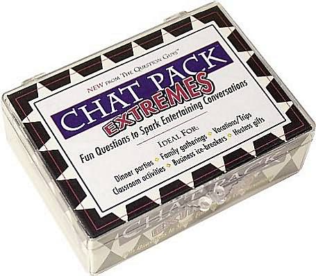 Chat Pack Extremes: Fun Questions to Spark Entertaining Conversations