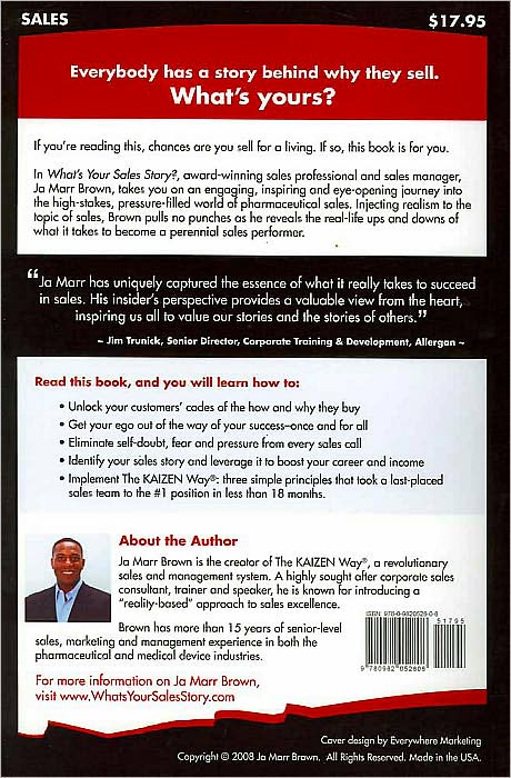 What's Your Sales Story?