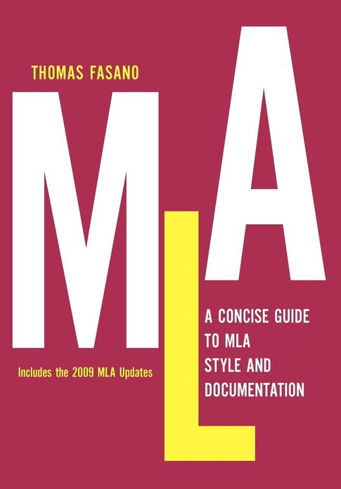A Concise Guide To Mla Style And Documentation