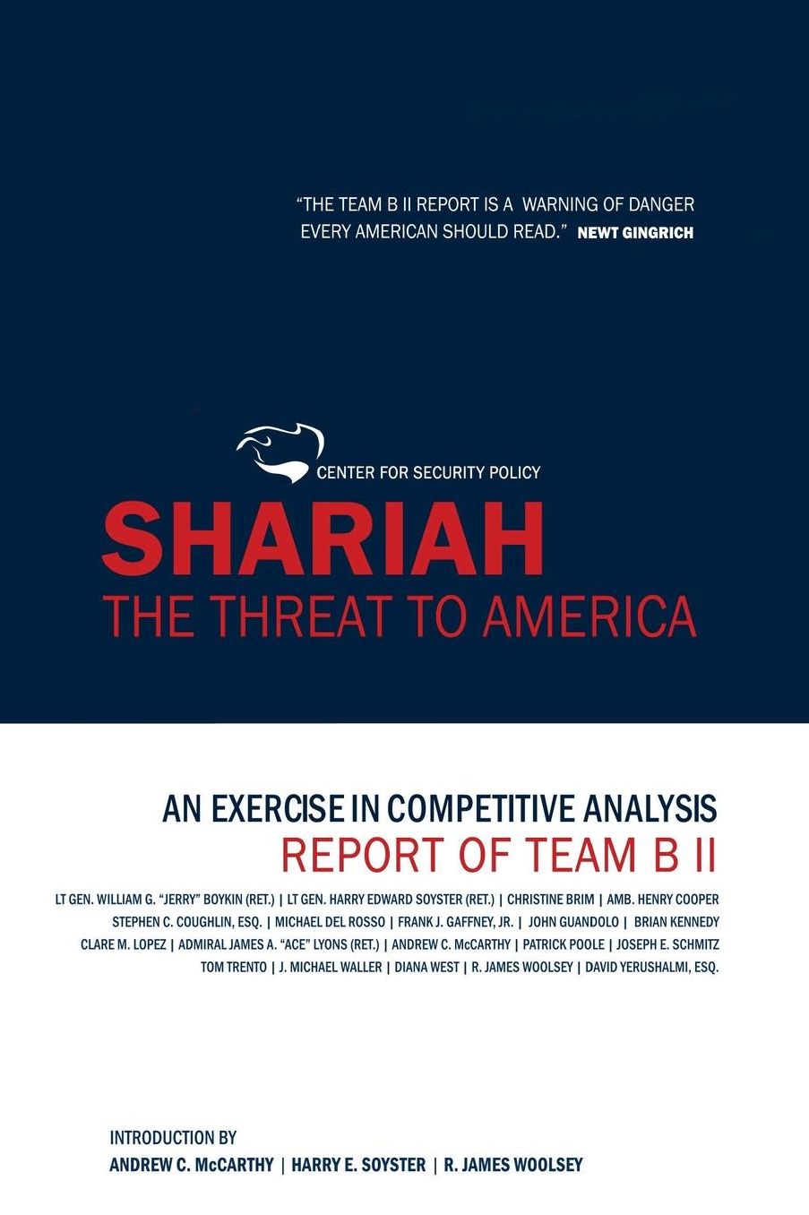 Shariah: The Threat to America