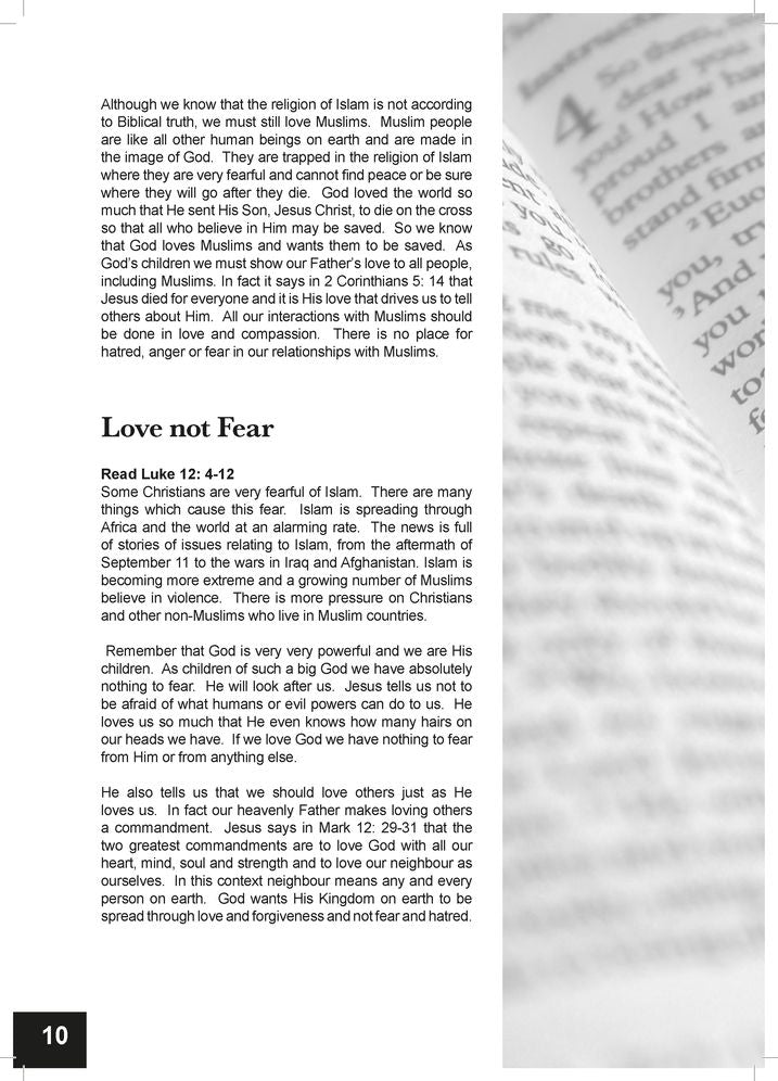 Unveiled: A study guide for Christians to Islam