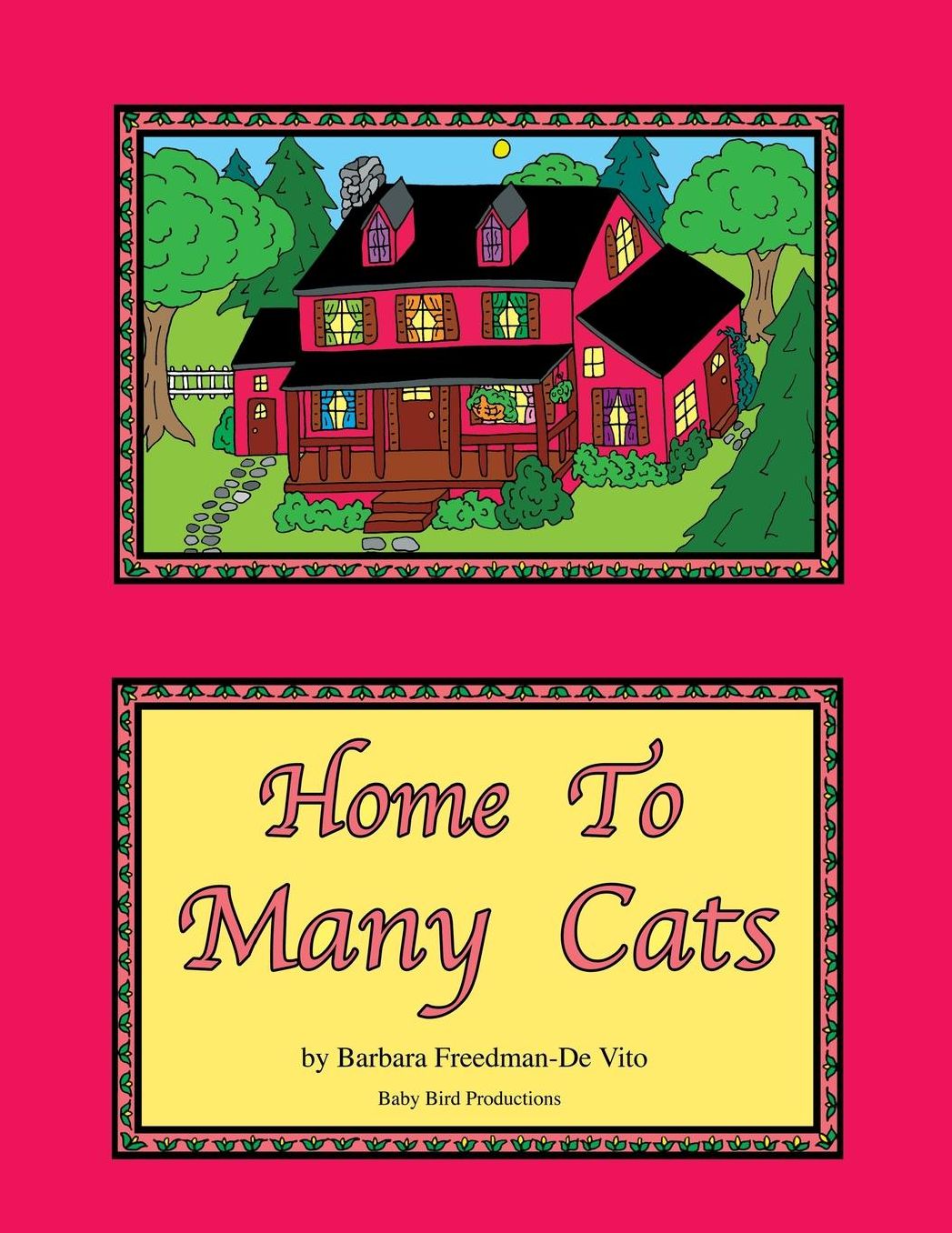 Home to Many Cats: A Cat Filled Picture Book plus Draw and Tell Story