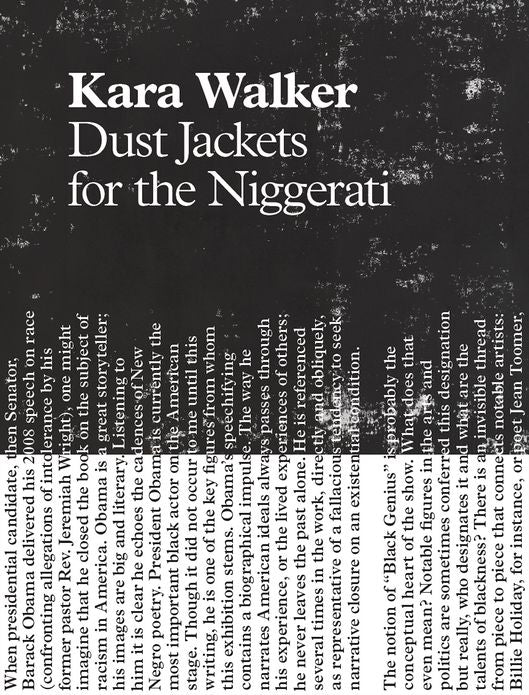 Kara Walker: Dust Jackets for the Niggerati