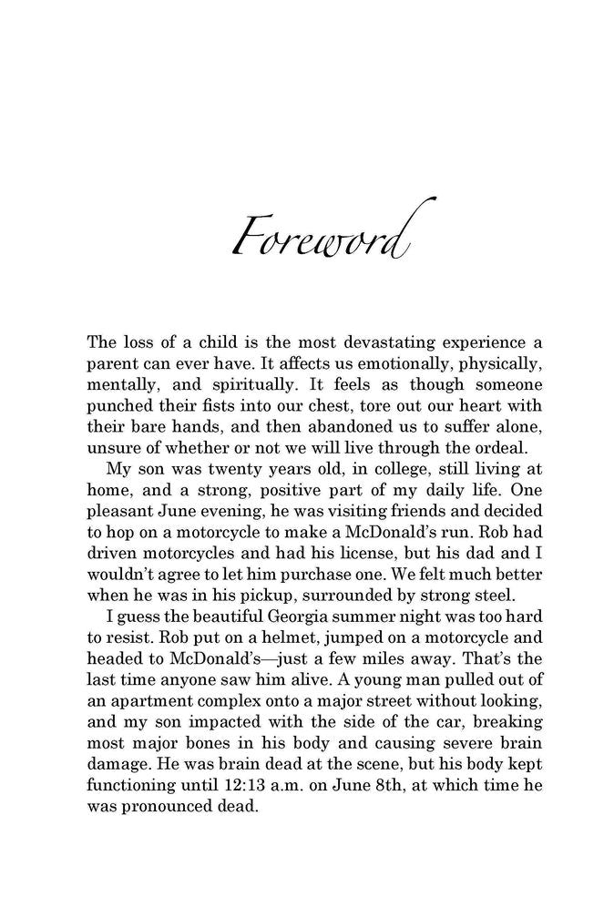 From A Grieving Mother's Heart