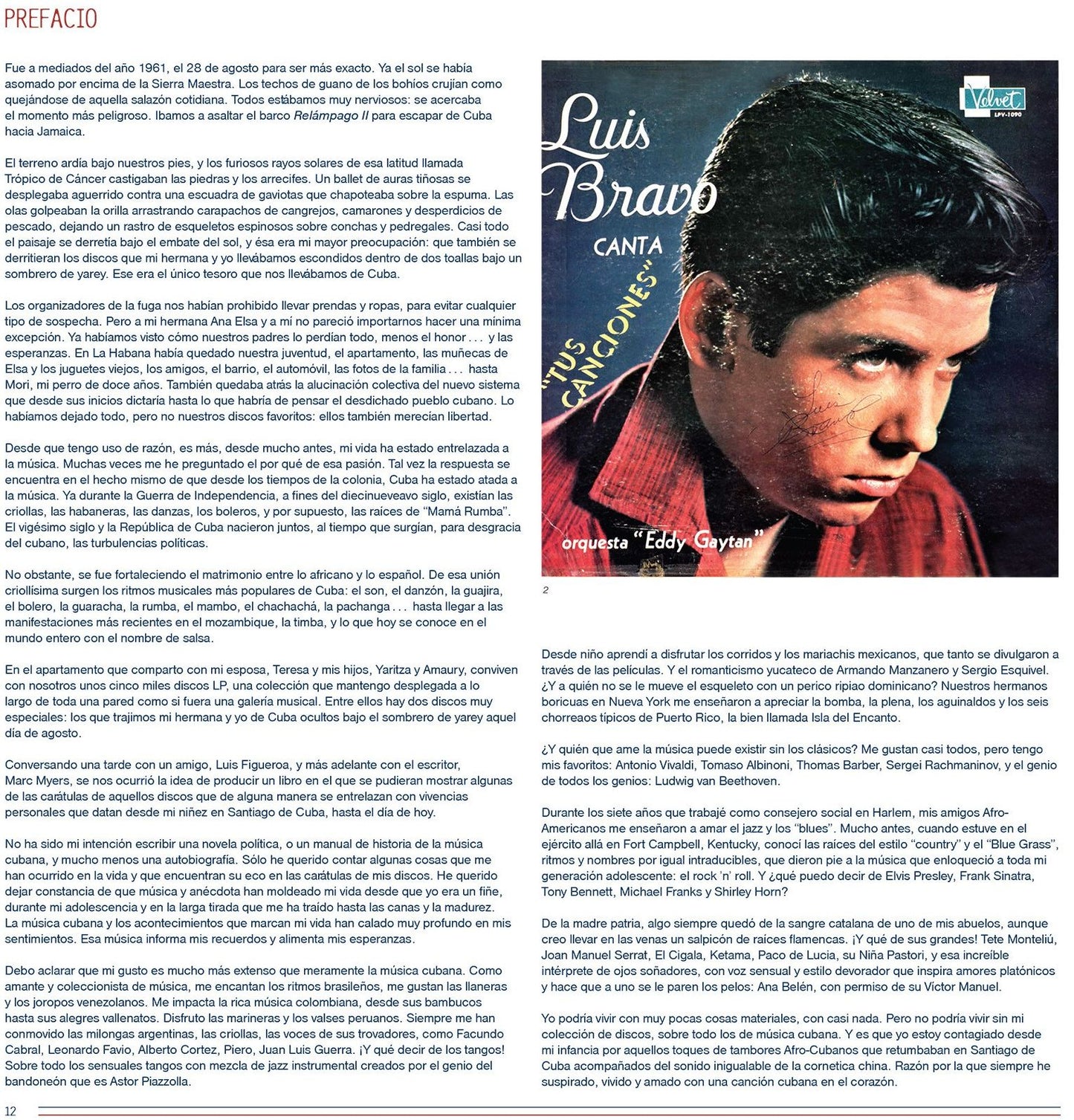 With a Cuban song in the heart Con una cancion cubana en el corazon