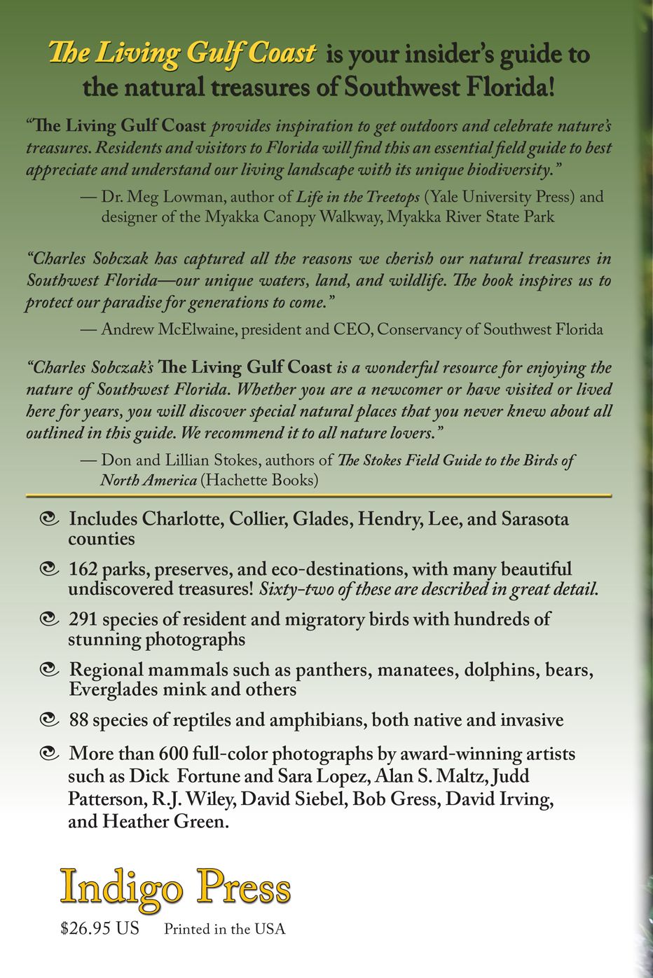 The Living Gulf Coast: A Nature Guide to Southwest Florida