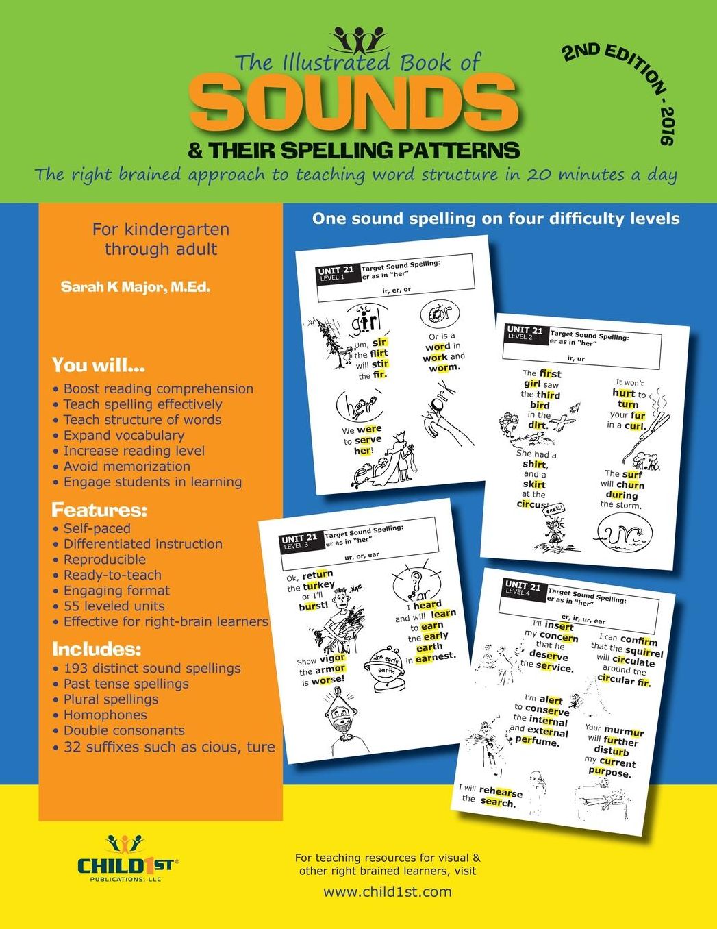 The Illustrated Book Of Sounds & Their Spelling Patterns
