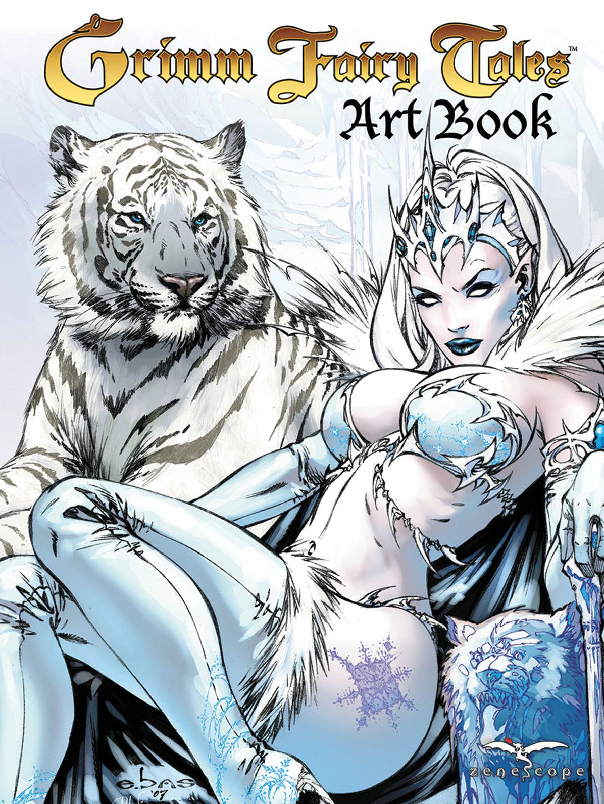 Grimm Fairy Tales Cover Art Book