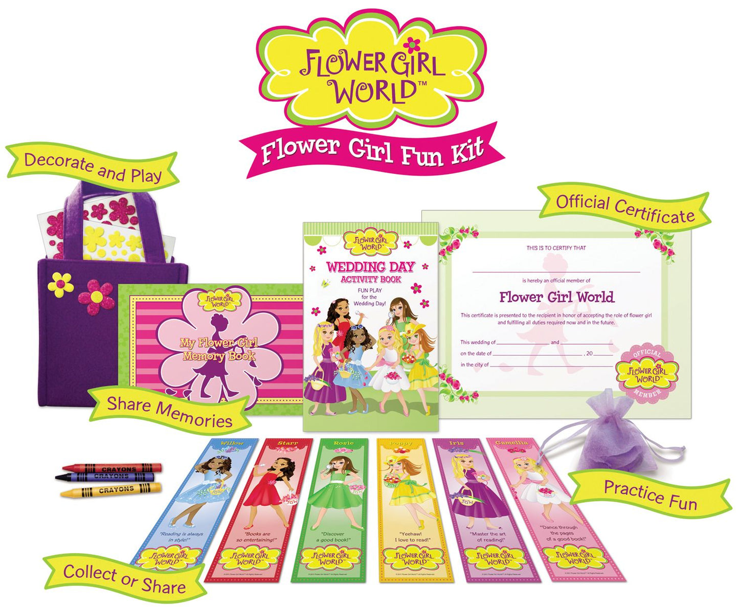Flower Girl Fun Kit: Prepare for Your Big Day in the Most Fun Way!