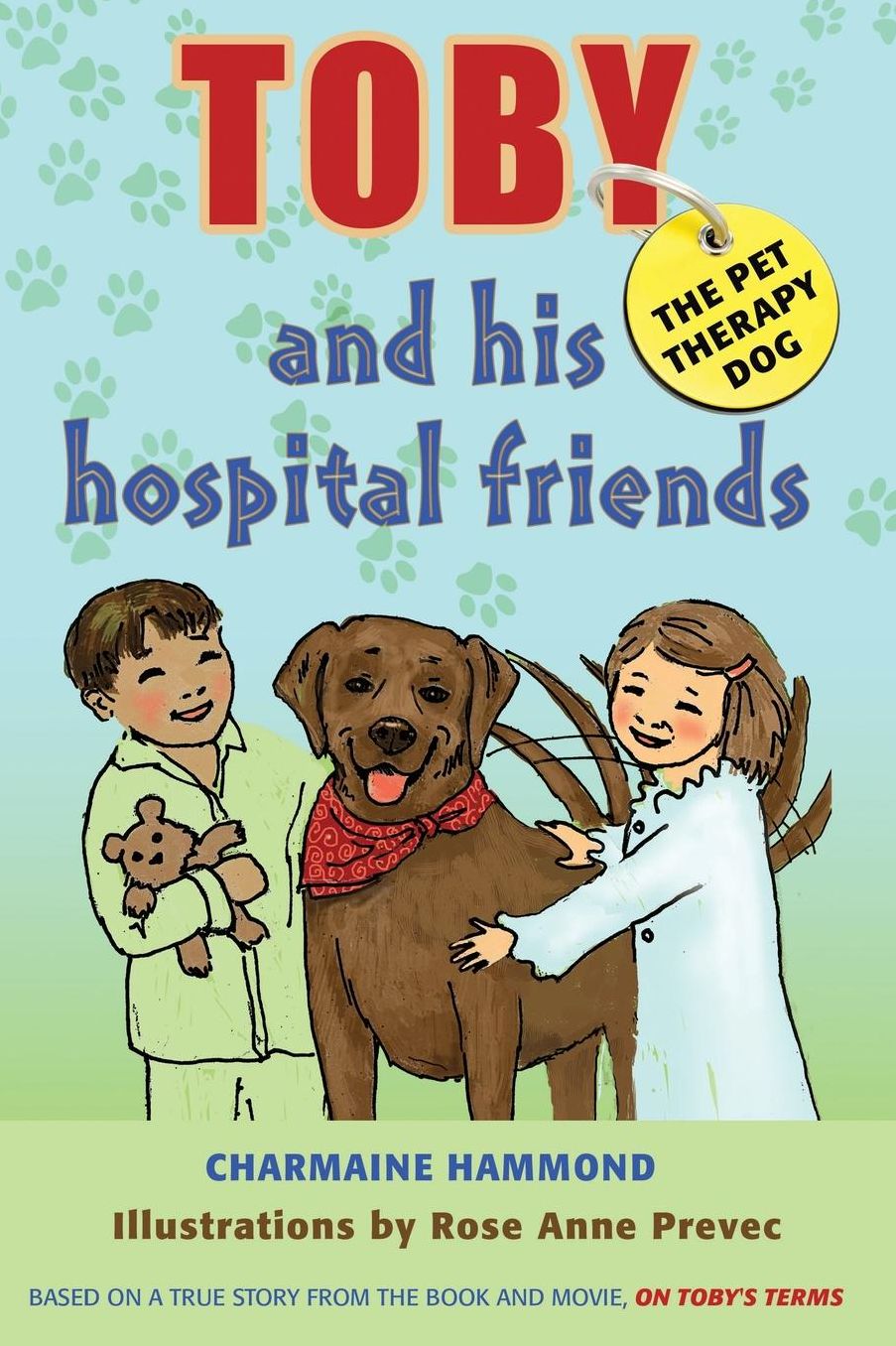 Toby, The Pet Therapy Dog, And His Hospital Friends