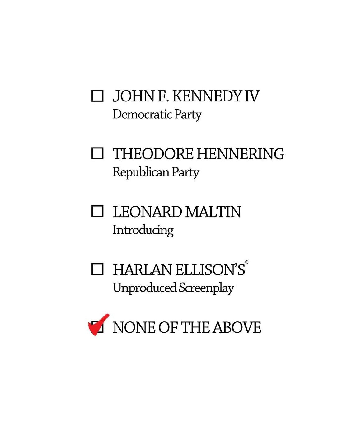 None of the Above