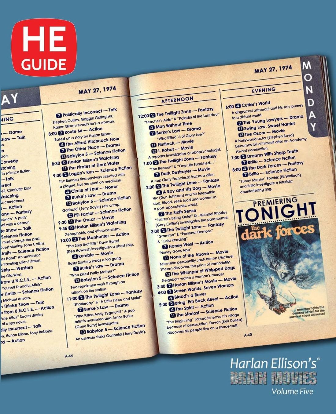 Brain Movies Volume Five: The Original Teleplays of Harlan Ellison