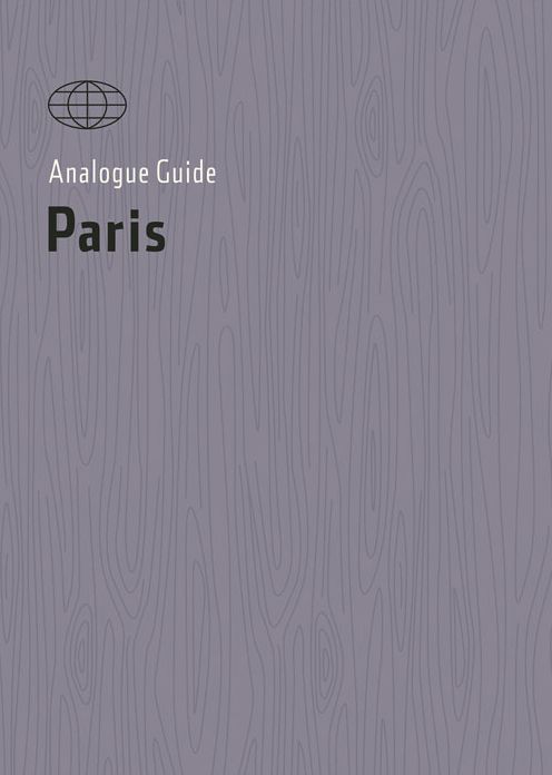 Analogue Guide Paris