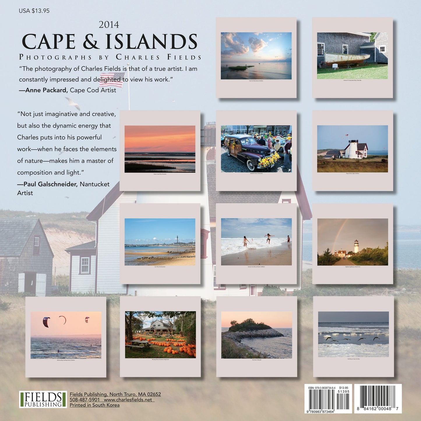 2014 Cape & Islands Calendar