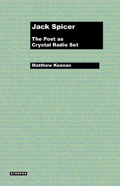 Jack Spicer: The Poet as Crystal Radio Set