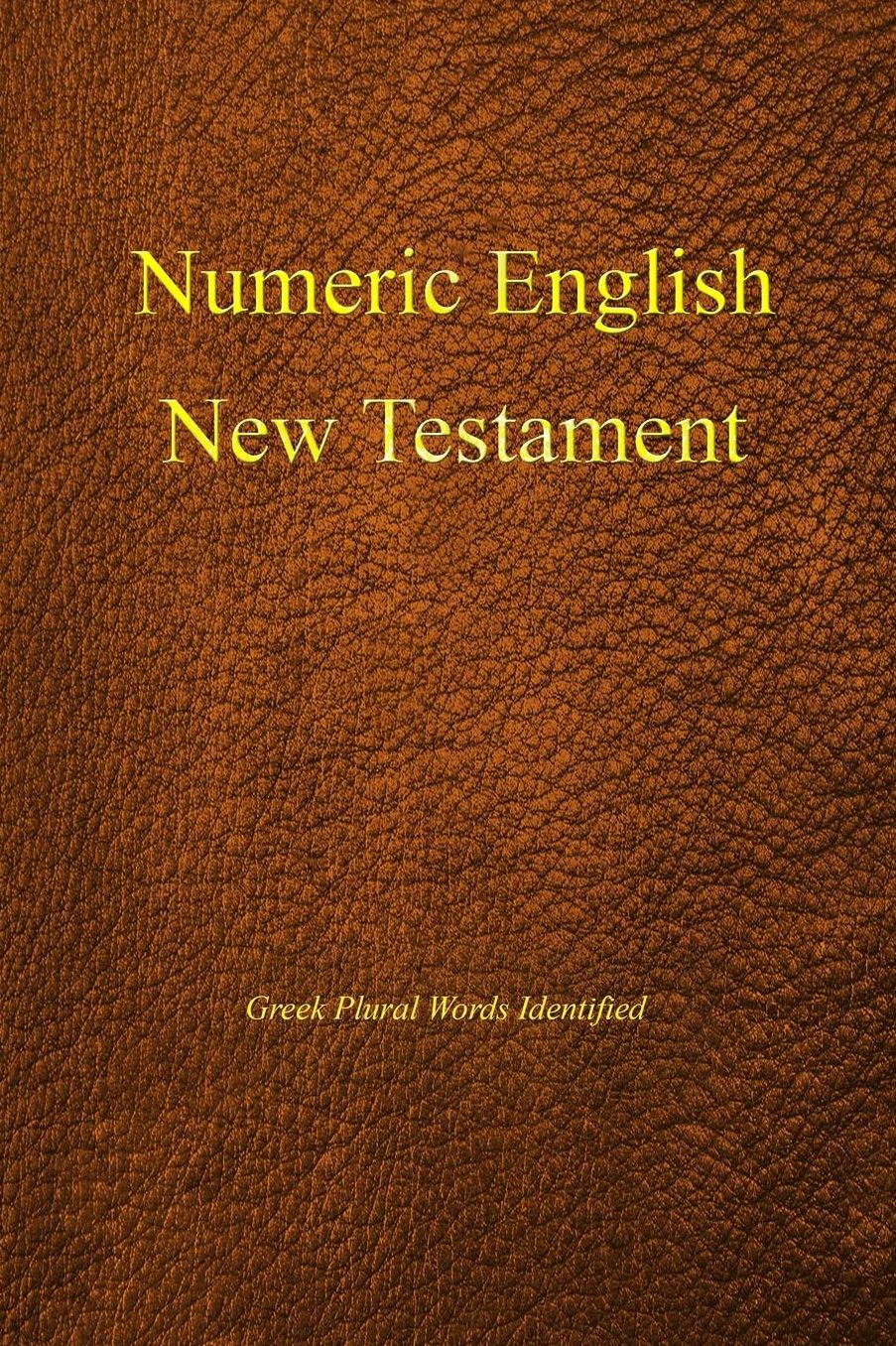 Numeric English New Testament, Greek Plural Words Identified