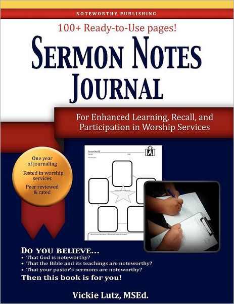 Sermon Notes Journal