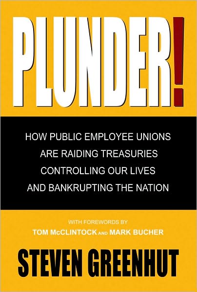 Plunder! How Public Employee Unions are Raiding Treasuries Controlling our Lives and Bankrupting the Nation