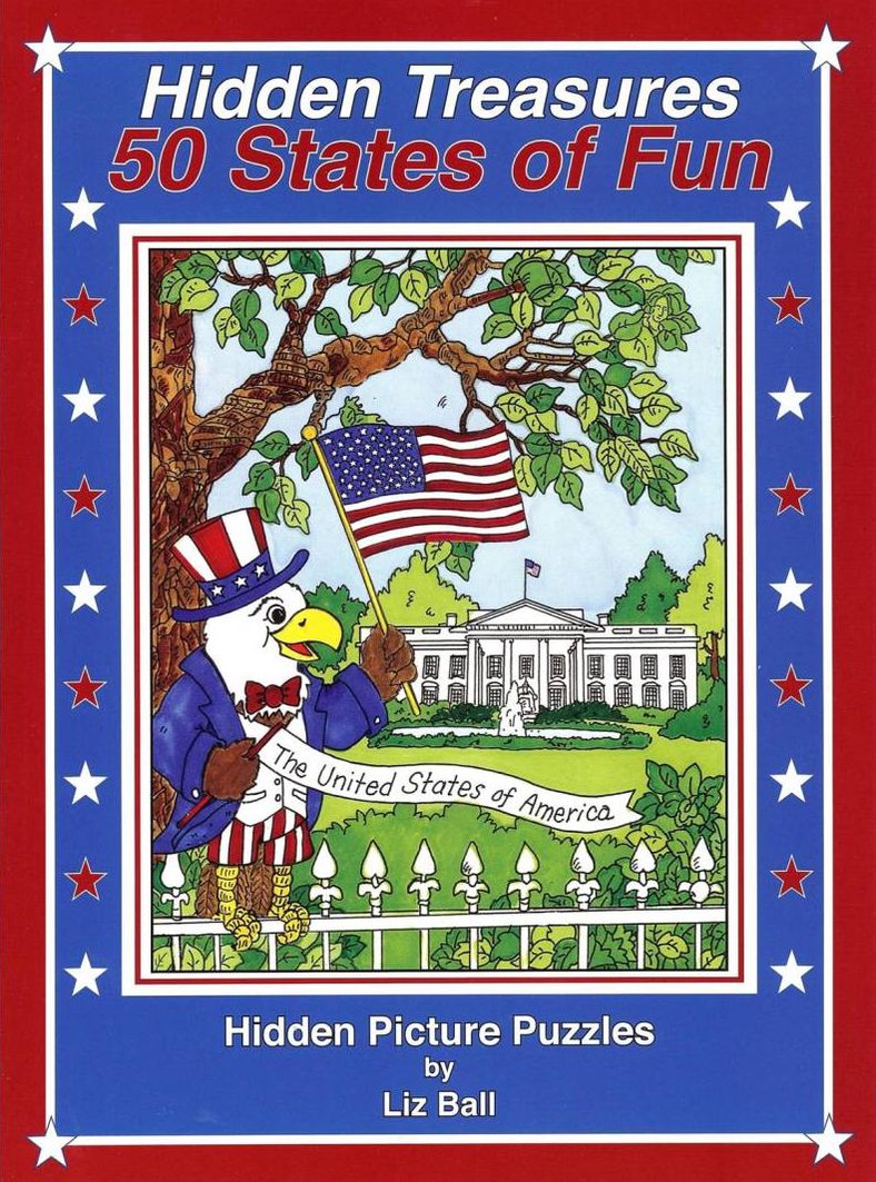 50 States of Fun - Hidden Treasures: Hidden Picture Puzzles