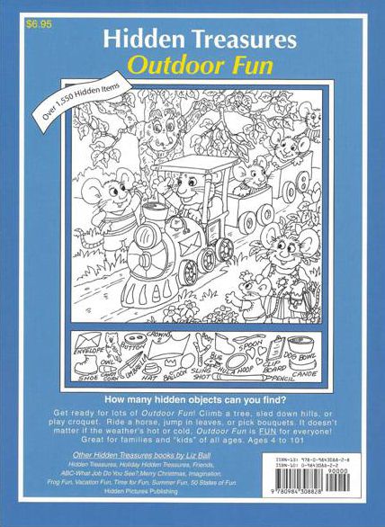 Outdoor Fun: Hidden Treasures Hidden Picture Puzzles