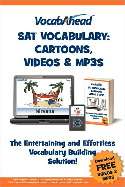 Vocabahead SAT Vocabulary: Cartoons, Videos & Mp3s