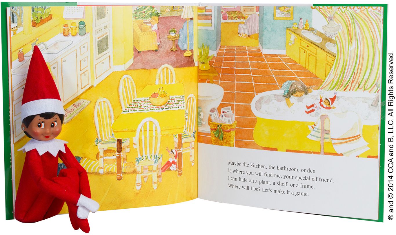 The Elf on the Shelf: A Christmas Tradition (includes brown-eyed girl scout elf)
