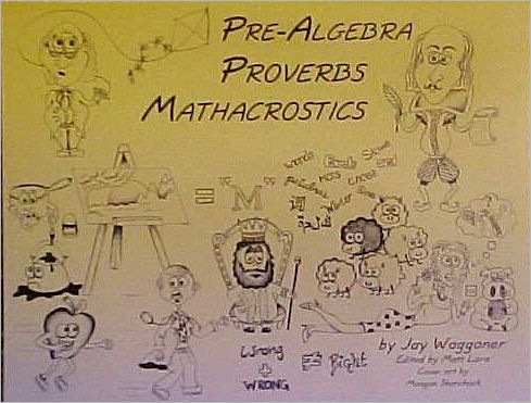 Pre-Algebra Proverbs Mathacrostics