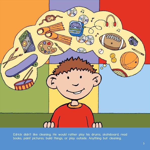 Edrick the Inventor: Saturday is Cleaning Day