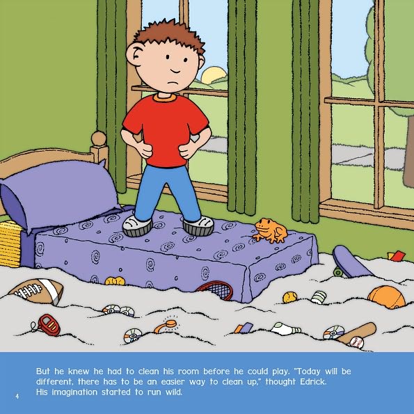 Edrick the Inventor: Saturday is Cleaning Day